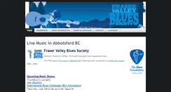 Desktop Screenshot of fraservalleybluessociety.com